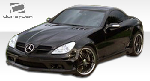 2005-2011 Mercedes SLK R171 Duraflex CR-S Side Skirts Rocker Panels - 4 Piece / Vehicle Year Make Model Trim - 2005-2011-Mercedes SLK ALL / Product Type - Sideskirts / Style Name -CR-S / Kit Material - FRP (Fiberglass Reinforced Plastics) / Notes -