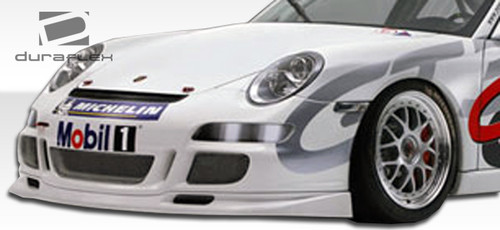 2005-2011 Porsche 911 Carrera 997 Duraflex Cup Car Look Front Bumper Cover - 3 Piece / Vehicle Year Make Model Trim - 2005-2011-Porsche 997 ALL / Product Type - Front Bumper / Style Name -Cup Car / Kit Material - FRP (Fiberglass Reinforced Plastics) / Notes -