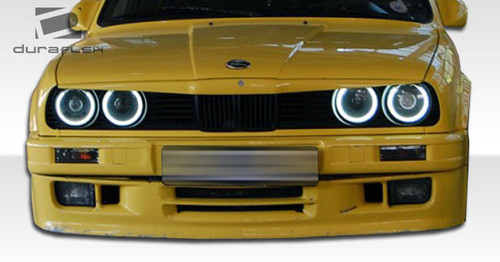 1988-1991 BMW 3 Series E30 2DR Duraflex M-Tech Body Kit - 4 Piece - Includes M-Tech Front Bumper Cover (105044) M-Tech Rear Bumper Cover (105047) M-Tech Side Skirts Rocker Panels (105046) / Vehicle Year Make Model Trim - 1988-1991-BMW 3 Series 2DR / Product Type - Kit / Style Name -M-Tech / Kit Material - FRP (Fiberglass Reinforced Plastics) / Notes -