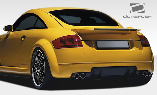 2000-2006 Audi TT 8N Duraflex Type A Wing Trunk Lid Spoiler - 2 Piece / Vehicle Year Make Model Trim - 2000-2006-Audi TT ALL / Product Type - Wing / Style Name -Type A / Kit Material - FRP (Fiberglass Reinforced Plastics) / Notes -