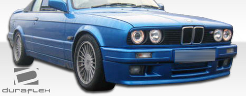 1984-1987 BMW 3 Series E30 2DR 4DR Duraflex M-Tech Front Bumper Cover - 1 Piece / Vehicle Year Make Model Trim - 1984-1987-BMW 3 Series ALL / Product Type - Front Bumper / Style Name -M-Tech / Kit Material - FRP (Fiberglass Reinforced Plastics) / Notes -