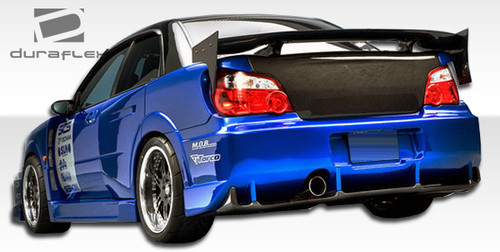 2004-2005 Subaru Impreza WRX STI 4DR Duraflex C-GT Wide Body Rear Fender Flares - 2 Piece (S) / Vehicle Year Make Model Trim - 2004-2005-Subaru Impreza 4DR / Product Type - Fender Flare / Style Name -C-GT / Kit Material - FRP (Fiberglass Reinforced Plastics) / Notes - Note: must be used in conjunction with complete wide body kit