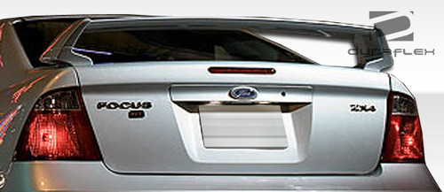 2000-2007 Ford Focus 4DR Duraflex SE Wing Trunk Lid Spoiler - 1 Piece / Vehicle Year Make Model Trim - 2000-2007-Ford Focus 4DR / Product Type - Wing / Style Name -SE / Kit Material - FRP (Fiberglass Reinforced Plastics) / Notes -