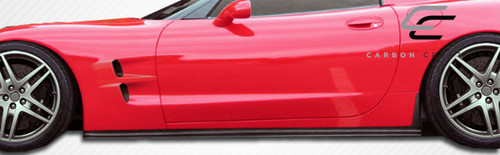 1997-2004 Chevrolet Corvette C5 Carbon Creations ZR Edition Side Skirts Rocker Panels - 2 Piece / Vehicle Year Make Model Trim - 1997-2004-Chevrolet Corvette ALL / Product Type - Sideskirts / Style Name -ZR Edition / Kit Material - Carbon Fiber / Notes -