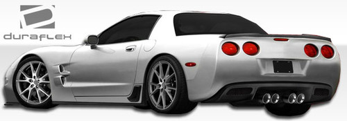 1997-2004 Chevrolet Corvette C5 Duraflex ZR Edition Rear Diffuser - 1 Piece / Vehicle Year Make Model Trim - 1997-2004-Chevrolet Corvette ALL / Product Type - Rear Lip/Add On / Style Name -ZR Edition / Kit Material - FRP (Fiberglass Reinforced Plastics) / Notes - Note: zr rear diffuser requires the zr edition rear bumper or oem c6 rear bumper.