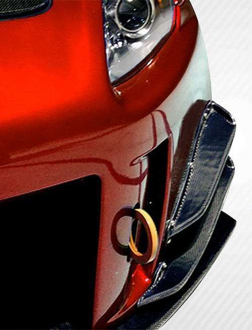 2000-2009 Honda S2000 Carbon Creations Type JS Canards - 4 Pieces (S) / Vehicle Year Make Model Trim - 2000-2009-Honda S2000 ALL / Product Type - Accessory / Style Name -Type JS / Kit Material - Carbon Fiber / Notes - Note: includes 2 pairs 4 pieces.