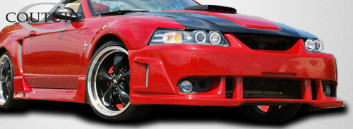 1999-2004 Ford Mustang Couture Polyurethane Special Edition Front Bumper Cover - 1 Piece / Vehicle Year Make Model Trim - 1999-2004-Ford Mustang ALL / Product Type - Front Bumper / Style Name -Special Edition / Kit Material - Polyurethane / Notes -
