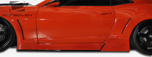 2010-2015 Chevrolet Camaro Duraflex Circuit Wide Body Side Skirts Rocker Panels - 2 Piece / Vehicle Year Make Model Trim - 2010-2015-Chevrolet Camaro ALL / Product Type - Sideskirts / Style Name -Circuit / Kit Material - FRP (Fiberglass Reinforced Plastics) / Notes - Note: must be used in conjunction with complete wide body kit
