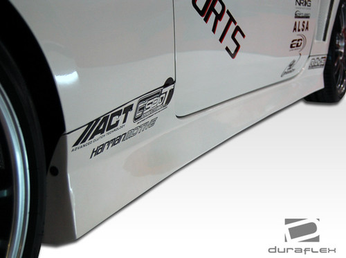 2010-2016 Hyundai Genesis Coupe 2DR Duraflex Circuit Side Skirts Rocker Panels - 2 Piece / Vehicle Year Make Model Trim - 2010-2016-Hyundai Genesis 2DR / Product Type - Sideskirts / Style Name -Circuit / Kit Material - FRP (Fiberglass Reinforced Plastics) / Notes -