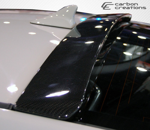 2010-2016 Hyundai Genesis Coupe 2DR Duraflex Circuit Roof Wing Spoiler - 1 Piece / Vehicle Year Make Model Trim - 2010-2016-Hyundai Genesis 2DR / Product Type - Wing / Style Name -Circuit / Kit Material - FRP (Fiberglass Reinforced Plastics) / Notes - Note: pictures shown are of the carbon creations version. actual product is made of fiberglass.