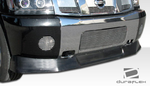 2004-2007 Nissan Titan Duraflex N-1 Front Lip Under Spoiler Air Dam - 1 Piece / Vehicle Year Make Model Trim - 2004-2007-Nissan Titan ALL / Product Type - Front Lip/Add On / Style Name -N-1 / Kit Material - FRP (Fiberglass Reinforced Plastics) / Notes -