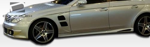 2006-2011 Mercedes CLS Class C219 W219 Duraflex LR-S Side Skirts Rocker Panels - 2 Piece / Vehicle Year Make Model Trim - 2006-2011-Mercedes CLS ALL / Product Type - Sideskirts / Style Name -LR-S / Kit Material - FRP (Fiberglass Reinforced Plastics) / Notes -
