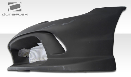 2001-2005 Mazda Miata Duraflex Wizdom Front Bumper Cover - 1 Piece / Vehicle Year Make Model Trim - 2001-2005-Mazda Miata ALL / Product Type - Front Bumper / Style Name -Wizdom / Kit Material - FRP (Fiberglass Reinforced Plastics) / Notes - note: bumper is designed for 01-05 models, 98-05 models will require modification to headlight areas for proper fitment.