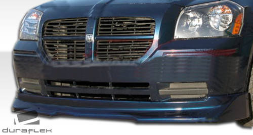 2005-2007 Dodge Magnum Duraflex Quantum Front Lip Under Spoiler Air Dam - 1 Piece / Vehicle Year Make Model Trim - 2005-2007-Dodge Magnum ALL / Product Type - Front Lip/Add On / Style Name -Quantum / Kit Material - FRP (Fiberglass Reinforced Plastics) / Notes -