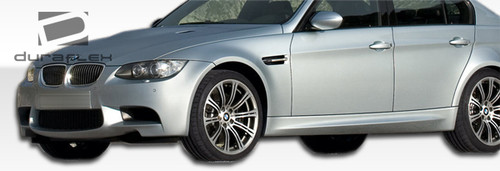 2006-2011 BMW 3 Series E90 4DR Duraflex M3 Look Side Skirts Rocker Panels - 2 Piece / Vehicle Year Make Model Trim - 2006-2011-BMW 3 Series 4DR / Product Type - Sideskirts / Style Name -M3 Look / Kit Material - FRP (Fiberglass Reinforced Plastics) / Notes -