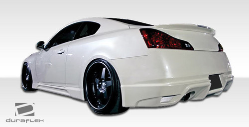 2008-2015 Infiniti G Coupe G37 Q60 Duraflex TS-1 Side Skirts Rocker Panels - 2 Piece / Vehicle Year Make Model Trim - 2008-2015-Infiniti G Coupe 2DR / Product Type - Sideskirts / Style Name -TS-1 / Kit Material - FRP (Fiberglass Reinforced Plastics) / Notes -