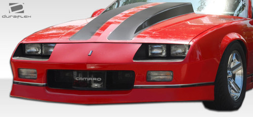 1985-1992 Chevrolet Camaro Duraflex Iroc-Z Look Front Bumper Cover - 1 Piece / Vehicle Year Make Model Trim - 1985-1992-Chevrolet Camaro ALL / Product Type - Front Bumper / Style Name -Iroc-Z / Kit Material - FRP (Fiberglass Reinforced Plastics) / Notes -