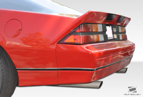 1982-1992 Chevrolet Camaro Duraflex Iroc-Z Look Rear Bumper Cover - 3 Piece / Vehicle Year Make Model Trim - 1982-1992-Chevrolet Camaro ALL / Product Type - Rear Bumper / Style Name -Iroc-Z / Kit Material - FRP (Fiberglass Reinforced Plastics) / Notes -