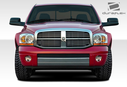 2006-2008 Dodge Ram Duraflex 4.5" Off Road Bulge Front Fenders - 2 Piece / Vehicle Year Make Model Trim - 2006-2008-Dodge Ram ALL / Product Type - Fender / Style Name -Off Road Bulge / Kit Material - FRP (Fiberglass Reinforced Plastics) / Notes -