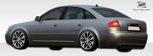 2002-2004 Audi A6 C5 Duraflex Type A Rear Lip Under Spoiler Air Dam - 1 Piece (S) / Vehicle Year Make Model Trim - 2002-2004-Audi A6 4DR / Product Type - Rear Lip/Add On / Style Name -Type A / Kit Material - FRP (Fiberglass Reinforced Plastics) / Notes - Note: All Overstock products are sold on a first come, first serve basis. Overstock products are sold as is, and all sales are final. Overstock products may not be returned or exchanged.
