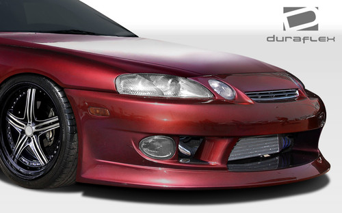 1992-2000 Lexus SC Series SC300 SC400 Duraflex V-Speed Wide Body Kit - 8 Piece - Includes V-Speed Wide Body Front Bumper Cover (106571) V-Speed Wide Body Side Skirts Rocker Panels (106572) V-Speed Wide Body Rear Bumper Cover (106573) V-Speed Wide Body Front Fenders (106574) V-speed Wide Body Rear Fenders (106575) / Vehicle Year Make Model Trim - 1992-2000-Lexus SC ALL / Product Type - Kit / Style Name -V-Speed / Kit Material - FRP (Fiberglass Reinforced Plastics) / Notes -