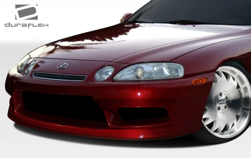 1992-2000 Lexus SC Series SC300 SC400 Duraflex O-Design Front Bumper Cover - 1 Piece / Vehicle Year Make Model Trim - 1992-2000-Lexus SC ALL / Product Type - Front Bumper / Style Name -O-Design / Kit Material - FRP (Fiberglass Reinforced Plastics) / Notes -