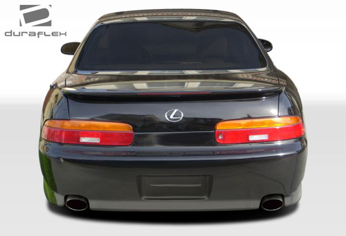 1992-2000 Lexus SC Series SC300 SC400 Duraflex O-Design Rear Bumper Cover - 1 Piece / Vehicle Year Make Model Trim - 1992-2000-Lexus SC ALL / Product Type - Rear Bumper / Style Name -O-Design / Kit Material - FRP (Fiberglass Reinforced Plastics) / Notes -