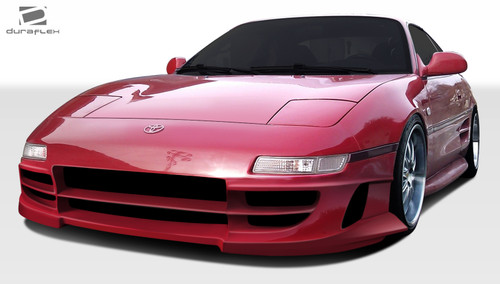 1991-1995 Toyota MR2 Duraflex G-Race Front Bumper Cover - 1 Piece / Vehicle Year Make Model Trim - 1991-1995-Toyota MR2 ALL / Product Type - Front Bumper / Style Name -G-Race / Kit Material - FRP (Fiberglass Reinforced Plastics) / Notes -