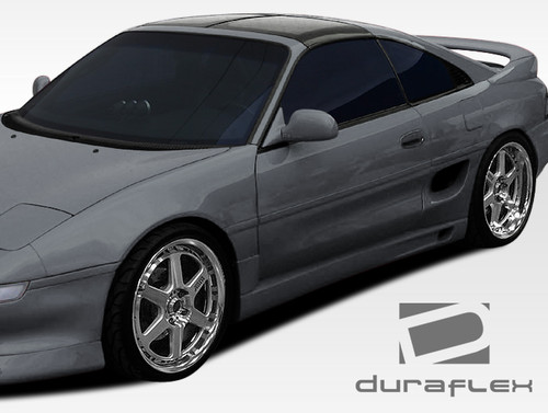 1991-1995 Toyota MR2 Duraflex G-Spec Side Skirts Rocker Panels - 2 Piece / Vehicle Year Make Model Trim - 1991-1995-Toyota MR2 ALL / Product Type - Sideskirts / Style Name -G-Spec / Kit Material - FRP (Fiberglass Reinforced Plastics) / Notes -