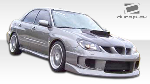 2006-2007 Subaru Impreza WRX STI Duraflex C-Speed Front Bumper Cover - 1 Piece / Vehicle Year Make Model Trim - 2006-2007-Subaru Impreza ALL / Product Type - Front Bumper / Style Name -C-Speed / Kit Material - FRP (Fiberglass Reinforced Plastics) / Notes -