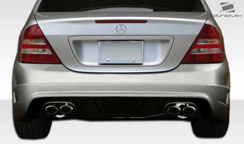 2001-2007 Mercedes C Class W203 4DR Sedan Duraflex W-1 Rear Bumper Cover - 1 Piece / Vehicle Year Make Model Trim - 2001-2007-Mercedes C Class 4DR / Product Type - Rear Bumper / Style Name -W-1 / Kit Material - FRP (Fiberglass Reinforced Plastics) / Notes -