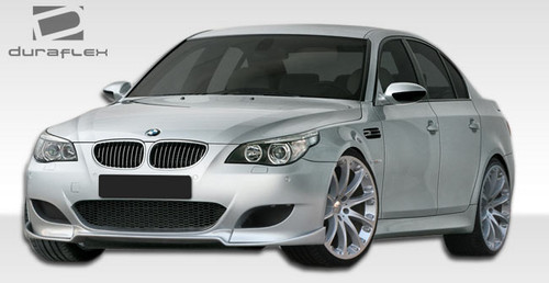 2006-2010 BMW M5 E60 Duraflex HR-S Front Lip Under Spoiler Air Dam - 1 Piece / Vehicle Year Make Model Trim - 2006-2010-BMW M5 ALL / Product Type - Front Lip/Add On / Style Name -HR-S / Kit Material - FRP (Fiberglass Reinforced Plastics) / Notes -