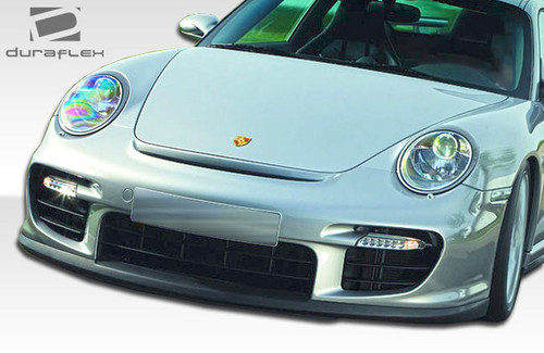 2005-2011 Porsche 911 Carrera 997 Duraflex GT-2 Look Front Bumper Cover - 1 Piece / Vehicle Year Make Model Trim - 2005-2011-Porsche 997 ALL / Product Type - Front Bumper / Style Name -GT-2 / Kit Material - FRP (Fiberglass Reinforced Plastics) / Notes - Note: front lip & grilles sold separately. Bumper requires the use of 997 turbo style DRL.