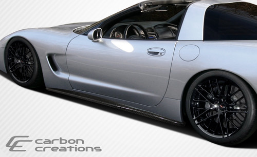 1997-2004 Chevrolet Corvette C5 Carbon Creations AC Edition Side Skirts Rocker Panels - 2 Piece / Vehicle Year Make Model Trim - 1997-2004-Chevrolet Corvette ALL / Product Type - Sideskirts / Style Name -AC Edition / Kit Material - Carbon Fiber / Notes -