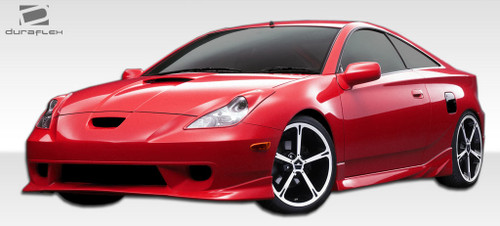 2000-2005 Toyota Celica Duraflex TD2000 Front Bumper Cover - 1 Piece / Vehicle Year Make Model Trim - 2000-2005-Toyota Celica ALL / Product Type - Front Bumper / Style Name -TD2000 / Kit Material - FRP (Fiberglass Reinforced Plastics) / Notes -