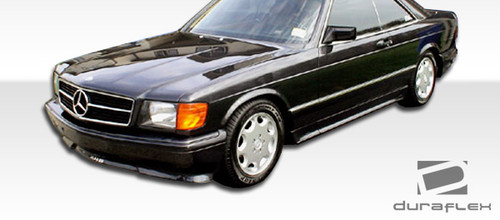 1981-1991 Mercedes S Class W126 2DR Duraflex AMG Look Front Bumper Cover - 1 Piece / Vehicle Year Make Model Trim - 1981-1991-Mercedes S Class 2DR / Product Type - Front Bumper / Style Name -AMG Look / Kit Material - FRP (Fiberglass Reinforced Plastics) / Notes -