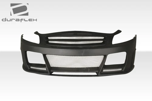 2007-2009 Infiniti G Sedan G25 G35 G37 Duraflex Elite Body Kit - 4 Piece - Includes Elite Front Bumper Cover (107666) Elite Side Skirts Rocker Panels (107667) Elite Rear Bumper Cover (107668) / Vehicle Year Make Model Trim - 2007-2009-Infiniti G Sedan ALL / Product Type - Kit / Style Name -Elite / Kit Material - FRP (Fiberglass Reinforced Plastics) / Notes -