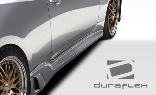 2010-2016 Hyundai Genesis Coupe 2DR Duraflex TP-R Side Skirts Rocker Panels - 2 Piece / Vehicle Year Make Model Trim - 2010-2016-Hyundai Genesis 2DR / Product Type - Sideskirts / Style Name -TP-R / Kit Material - FRP (Fiberglass Reinforced Plastics) / Notes -