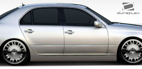 2001-2003 Lexus LS Series LS430 Duraflex VIP Side Skirts Rocker Panels - 2 Piece / Vehicle Year Make Model Trim - 2001-2003-Lexus LS - Lexus ALL / Product Type - Sideskirts / Style Name -VIP / Kit Material - FRP (Fiberglass Reinforced Plastics) / Notes -