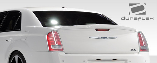 2011-2023 Chrysler 300 Duraflex SRT Look Rear Wing Trunk Lid Spoiler - 1 Piece / Vehicle Year Make Model Trim - 2011-2023-Chrysler 300 ALL / Product Type - Wing / Style Name -SRT Look / Kit Material - FRP (Fiberglass Reinforced Plastics) / Notes -