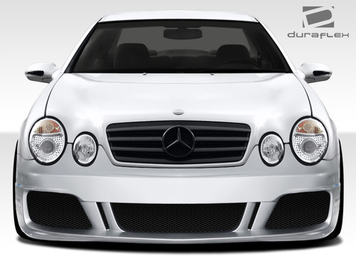 1998-2002 Mercedes CLK W208 Duraflex BR-T Front Bumper Cover - 1 Piece / Vehicle Year Make Model Trim - 1998-2002-Mercedes CLK 2DR / Product Type - Front Bumper / Style Name -BR-T / Kit Material - FRP (Fiberglass Reinforced Plastics) / Notes -