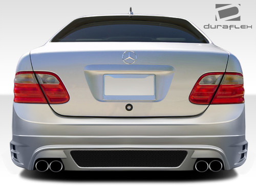 1998-2002 Mercedes CLK W208 Duraflex BR-T Rear Bumper Cover - 1 Piece / Vehicle Year Make Model Trim - 1998-2002-Mercedes CLK 2DR / Product Type - Rear Bumper / Style Name -BR-T / Kit Material - FRP (Fiberglass Reinforced Plastics) / Notes -