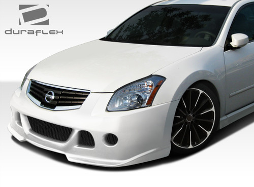 2007-2008 Nissan Maxima Duraflex VIP Front Bumper Cover - 1 Piece / Vehicle Year Make Model Trim - 2007-2008-Nissan Maxima ALL / Product Type - Front Bumper / Style Name -VIP / Kit Material - FRP (Fiberglass Reinforced Plastics) / Notes -