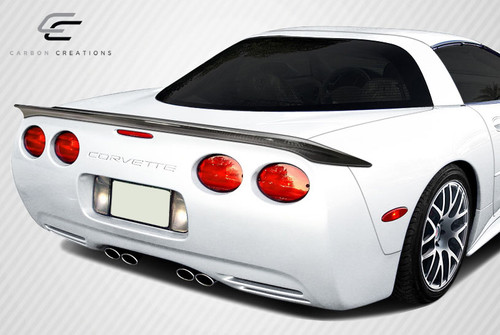 1997-2004 Chevrolet Corvette C5 Carbon Creations AC Edition Rear Wing Trunk Lid Spoiler - 1 Piece / Vehicle Year Make Model Trim - 1997-2004-Chevrolet Corvette ALL / Product Type - Wing / Style Name -AC Edition / Kit Material - Carbon Fiber / Notes -