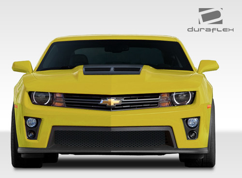 2010-2013 Chevrolet Camaro Duraflex ZL1 Look Front Bumper Cover - 1 Piece / Vehicle Year Make Model Trim - 2010-2013-Chevrolet Camaro ALL / Product Type - Front Bumper / Style Name -ZL1 Look / Kit Material - FRP (Fiberglass Reinforced Plastics) / Notes - Note: fog light bezels are not included. note: will fit 2014-2015 Camaro ZL1