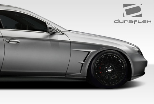 2006-2011 Mercedes CLS Class C219 W219 Duraflex VB-R Fenders - 2 Piece / Vehicle Year Make Model Trim - 2006-2011-Mercedes CLS ALL / Product Type - Fender / Style Name -VB-R / Kit Material - FRP (Fiberglass Reinforced Plastics) / Notes -