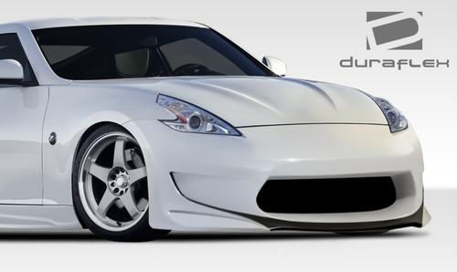 2009-2020 Nissan 370Z Z34 Duraflex AM-S GT Front Bumper Cover - 1 Piece / Vehicle Year Make Model Trim - 2009-2020-Nissan 370Z ALL / Product Type - Front Bumper / Style Name -AM-S GT / Kit Material - FRP (Fiberglass Reinforced Plastics) / Notes -