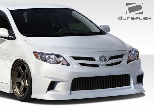 2011-2013 Toyota Corolla Duraflex GT Concept Front Bumper Cover - 1 Piece / Vehicle Year Make Model Trim - 2011-2013-Toyota Corolla ALL / Product Type - Front Bumper / Style Name -GT Concept / Kit Material - FRP (Fiberglass Reinforced Plastics) / Notes -
