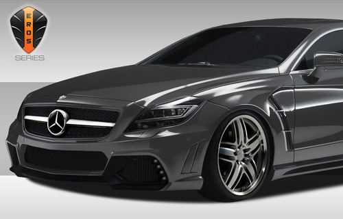 2012-2015 Mercedes CLS Class C218 W218 Eros Version 1 Front Bumper Cover - 1 Piece / Vehicle Year Make Model Trim - 2012-2015-Mercedes CLS ALL / Product Type - Front Bumper / Style Name -Eros Version 1 / Kit Material - FRP (Fiberglass Reinforced Plastics) / Notes - Note: All Overstock products are sold on a first come, first serve basis. Overstock products are sold as is, and all sales are final. Overstock products may not be returned or exchanged.