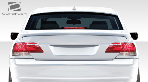 2006-2008 BMW 7 Series E65 E66 Duraflex AC-S Rear Wing Trunk Lid Spoiler - 1 Piece / Vehicle Year Make Model Trim - 2006-2008-BMW 7 Series ALL / Product Type - Wing / Style Name -AC-S / Kit Material - FRP (Fiberglass Reinforced Plastics) / Notes -